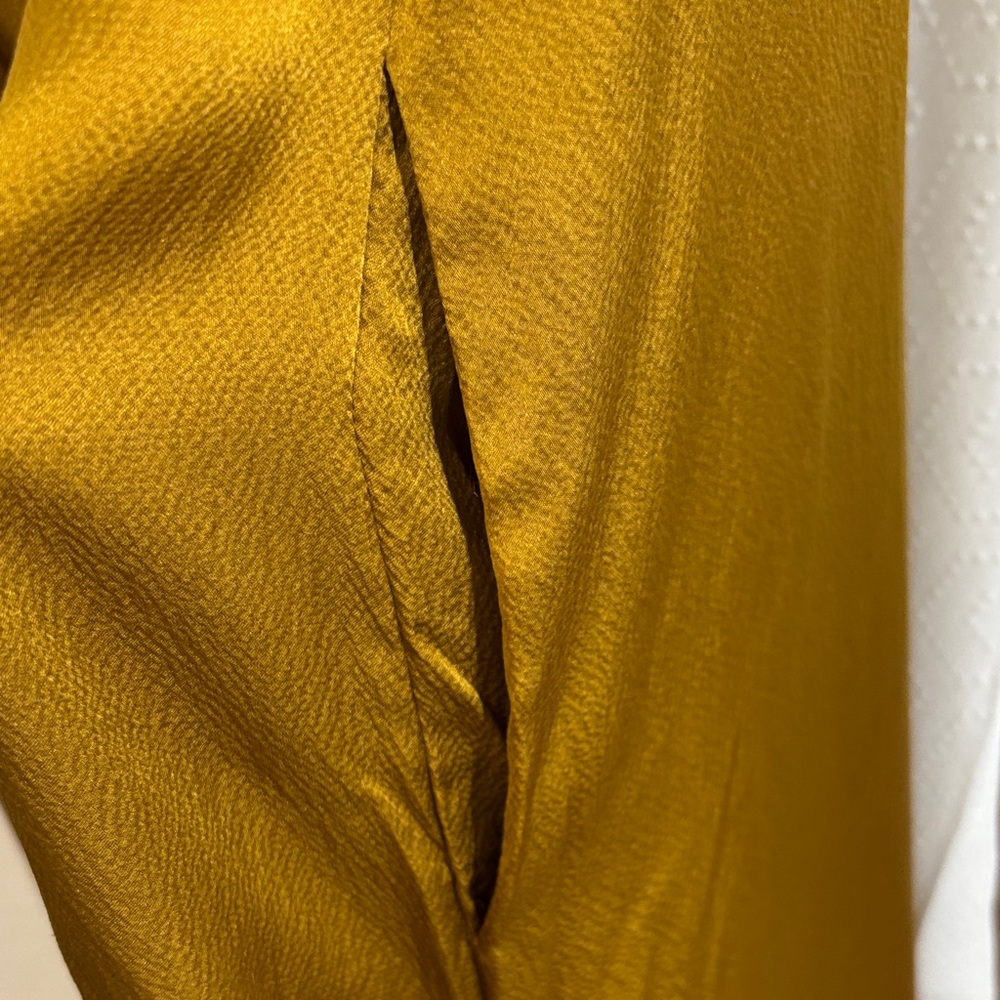 The Great Eros® Silk Odna Tie-Back Jumpsuit Brass color - Picture 14 of 15